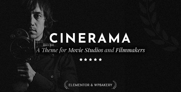 Tema Wordpress - Cinerama - Um tema para estúdios de cinema e cineastas
